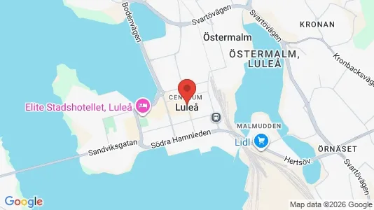 Kontorslokaler att hyra i Luleå - Bild från Google Street View