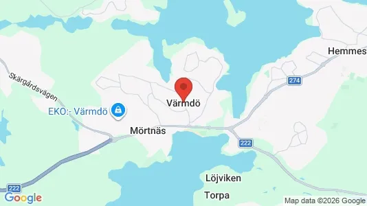 Butikslokaler att hyra i Värmdö - Bild från Google Street View
