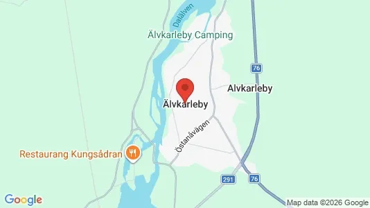 Butikslokaler att hyra i Älvkarleby - kort over placeringen