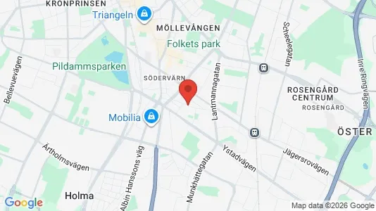 Butikslokaler att hyra i Sofielund - Bild från Google Street View
