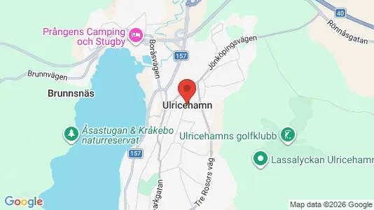 Butikslokaler att hyra i Ulricehamn - Bild från Google Street View