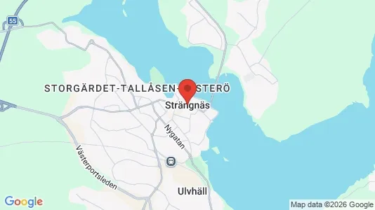 Butikslokaler att hyra i Strängnäs - Bild från Google Street View