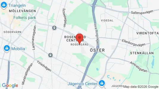 Butikslokaler att hyra i Rosengård - Bild från Google Street View