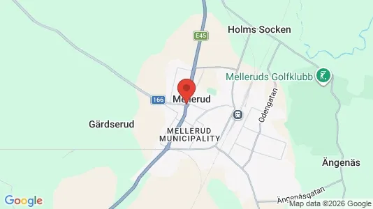 Butikslokaler att hyra i Mellerud - Bild från Google Street View
