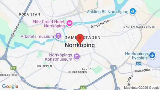 Butikslokaler att hyra i Norrköping - Bild från Google Street View