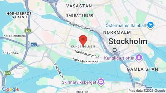 Kontorslokaler att hyra i Kungsholmen - kort over placeringen